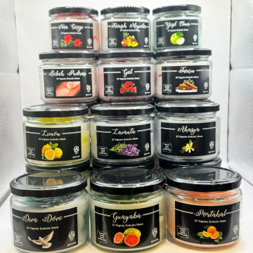 KOKULU KAVANOZ MUM (220 gr.)